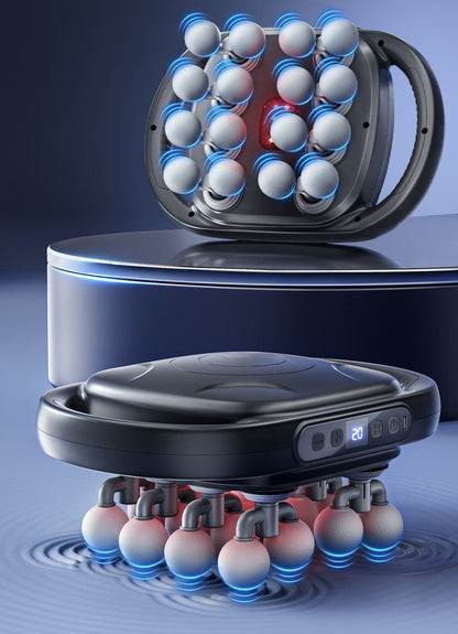 16-Head Muscle Massage Gun Deep Tissue Percussion Massager for Muscle Relaxation & Recovery