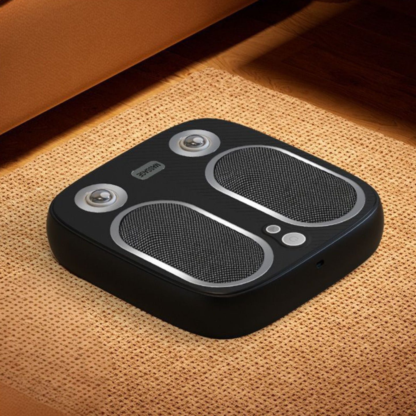 Stress & Pain Relief Foot Massager w/Heat- Deep Tissue, Circulation & Relaxing